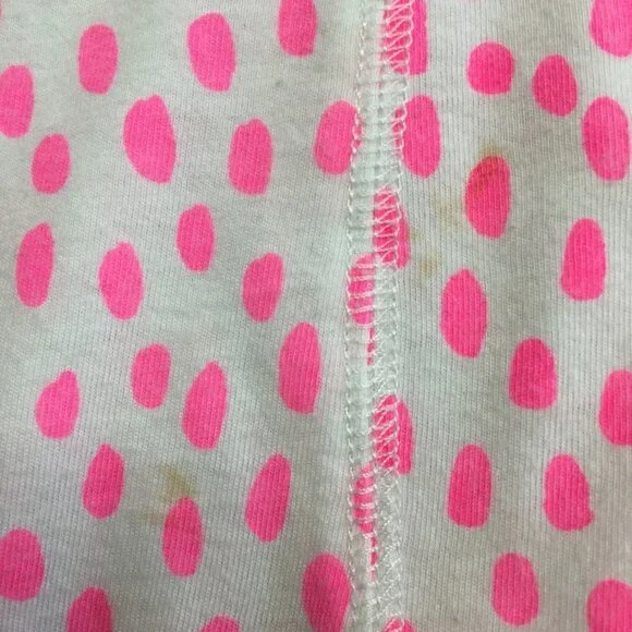 Stella McCartney Kids Baby Pink White Polka Dot Matching Set Size 12 Months